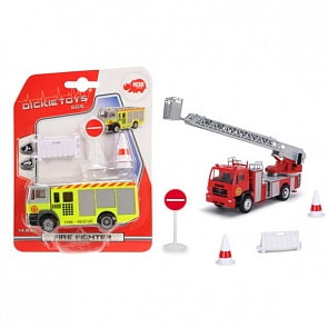 Пожарная машина, 12 см., свободный ход, 2 вида (Dickie, 3341006)