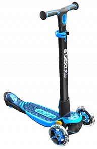 Трехколесный самокат YVolution Y Glider XL Deluxe, черно-синий (Yvolution, 100891)