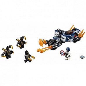 Конструктор Lego Super Heroes - Капитан Америка: Атака Аутрайдеров (Lego, 76123)