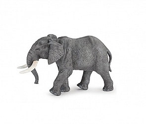 Фигурка - Африканский слон, размер 16 х 9 х 10 см. (Papo, 50192_papo)