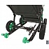 Санки-коляска Snow Galaxy City-2 - Совушки на зеленом, на больших колесах Ева, сумка, варежки  - миниатюра №10