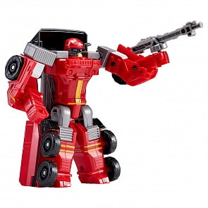 Тобот мини Атлон Вулкан S2, трансформируется в пожарную машинку (Young Toys, 301070)