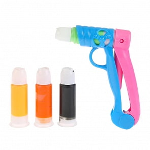 Набор для творчества жидкий пластилин: 4 цвета, 2 насадки, стайлер, форма тигр (Multiart, B1664690-R)