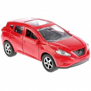 Машина металлическая Nissan Murano микс, 12 см, открываются двери, инерционная (Технопарк, B-17-75-NM-N-WB)