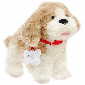 Интерактивный щенок, с инфракрасным пультом, русифицированный, 12 команд (Играем вместе, PA44643R3sim)