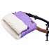 Муфта меховая для коляски Nuovita Islanda Bianco Viola/Фиолетовый  - миниатюра №5