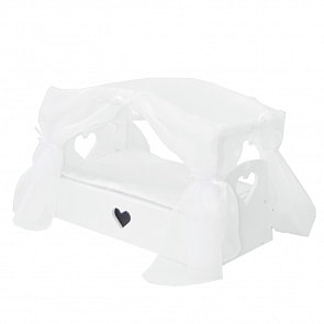 Кроватка с бельевым ящиком из серии Любимая кукла - Мини, цвет Элис (Paremo, PFD120-80M)