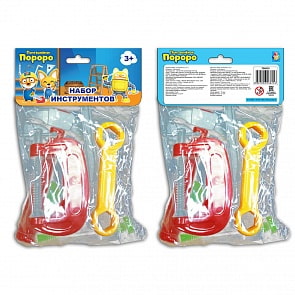 Игровой набор инструментов - Пингвиненок Пороро, 9 предметов (1toy, Т58825)