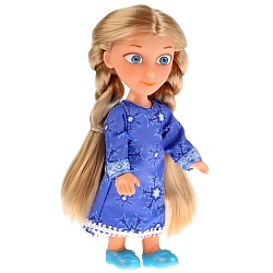 Кукла Снежная королева – Герда, 15 см (Карапуз, GERDA-15-RU) - миниатюра