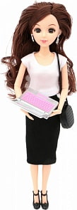 Шарнирная кукла Эмили - Бизнес-леди, 29 см (Funky Toys, 71002)