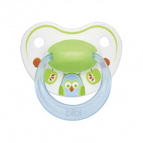 Пустышка Premium Dental силиконовая 6-16 мес. Happiness PlayWithUs