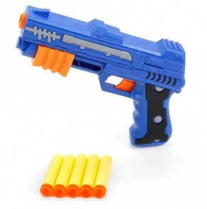 Бластер с мягкими пулями на присосках (Играем вместе, 1608G372-Rsim)
