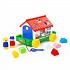 Развивающая игрушка-сортер Игровой дом, в сеточке  - миниатюра №1