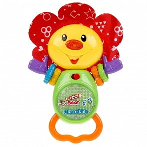 Музыкальная погремушка – Цветочек, свет и звук (Tongde, T645-D6988)