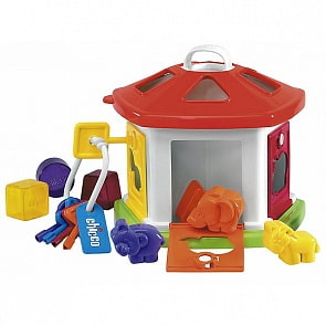Игрушка-сортировщик “Домик с животными” (Chicco, 64273st)