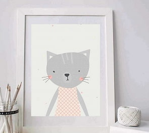 Постер - Мяу кис-кис, размер А4 (Астел Медиа, 0018A4)