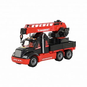 Автомобиль-кран Mammoet с поворотной платформой (Полесье, 56771)