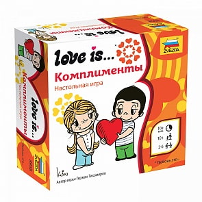 Карточная игра - Love is...Комплименты (Zvezda, 8958)