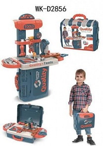 Чемоданчик-трансформер Мастерская папиного помощника (Junfa Toys, 008-972A)