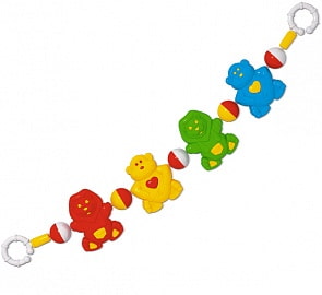 Погремушка-подвеска на коляску - Африка (Stellar, 01533) (ассортимент)