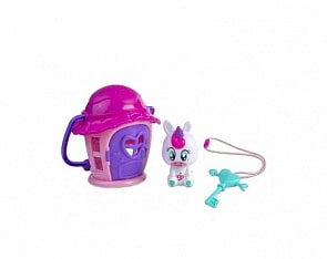 Ночник из серии Lumiluvs - Единорог Luna с домиком-проектором звездного неба (ABtoys, LB015)