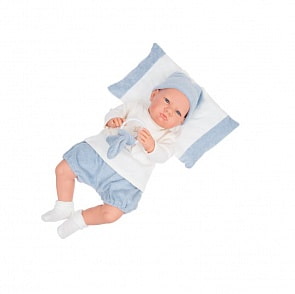 Кукла Изабель в голубом, озвученная, 52 см (Antonio Juans Munecas, 1955)