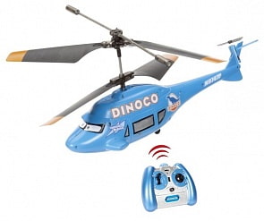 Cars 2 - Вертолет Dinoco Тачки на радиоуправлении (Dickie, 3089560)