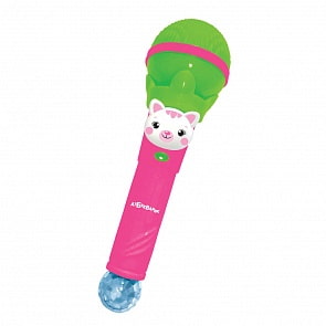 Микрофон Суперхит - Веселая дискотека, зеленый (Азбукварик, 28445-3)