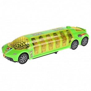 Игрушечная машинка – Superbus 393-17, открываются двери, свет и звук (1607B390sim)