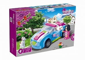 Развивающий конструктор - Мини-кар (BanBao, 6119)