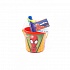 Набор Marvel - Человек-Паук №1: ведро малое с наклейкой, совок №2, грабельки №2  - миниатюра №7