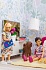 Набор кукол для домика - 2 девочки  - миниатюра №2