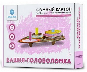 Научно-познавательный набор для экспериментов – Башня-головоломка (Intellectico, 1208бн) Научно-познавательный набор для экспериментов – Башня-головоломка (Intellectico, 1208бн)