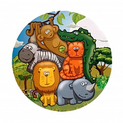 Вкладыш - Африканские животные (Paremo, PE720-01) - миниатюра