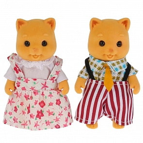 Флокированные фигурки - Семья кошек (Играем вместе, B1037993-R) (ассортимент)