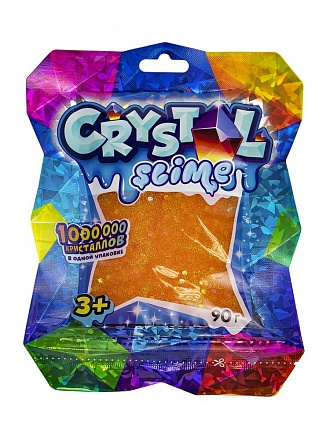 Игровой набор Crystal Slime – Slime, апельсиновый, 90 г 