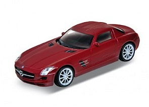 Машинка Mercedes-Benz SLS AMG, масштаб 1:24 (Welly, 24025)