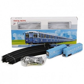Железная дорога с аксессуарами – Метро, 280 см, свет и звук (Играем Вместе, B806137-R10sim)