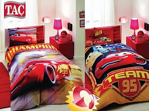 Детский двухсторонний комплект белья Disney Cars Champion, 3-12 лет (TAC, 3800-60069138) Детский двухсторонний комплект белья Disney Cars Champion, 3-12 лет (TAC, 3800-60069138)