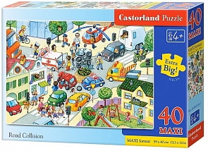 Пазлы Castorland – Авария, 40 маxi элементов (Castorland, B-040100)
