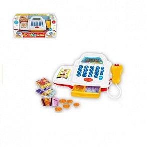 Кассовый аппарат со светом и звуком, аксессуарами (Shantou, B1452496sim)