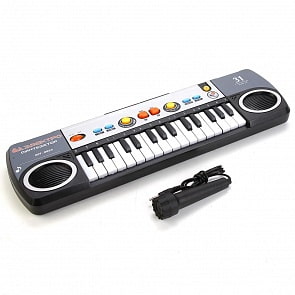 Синтезатор на батарейках микрофоном 0884, 31 клавиша (S475-H29189)