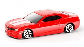 Металлическая машина - Chevrolet Camaro, 1:64, красный (RMZ City, 344004S-RD)