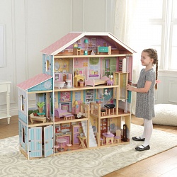 Деревянный особняк - Роскошь (KidKraft, 65954_KE) - миниатюра