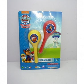 Игрушечный музыкальный инструмент - Щенячий Патруль. Маракасы (Играем вместе, B409790-R5sim)