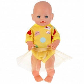 Одежда для кукол 40-42 см – Костюм с юбкой Котята (Карапуз, OTF-1902SS-RU)