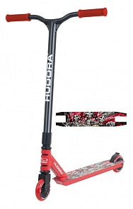 Самокат двухколесный трюковой Stunt Scooter XQ-13, красный (Hudora, 14026)