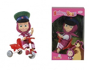 Маша в фуражке с велосипедом (Simba, 9301684)