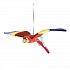Попугай Ара, красный летящий, 76 см  - миниатюра №2