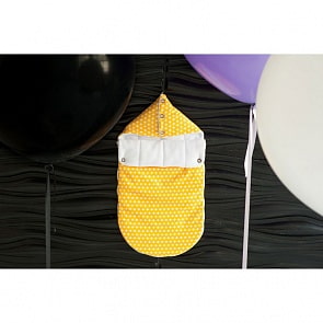 Летний конверт для новорожденного Плюс желтый (JUNTOSmama, JUN-20Л)